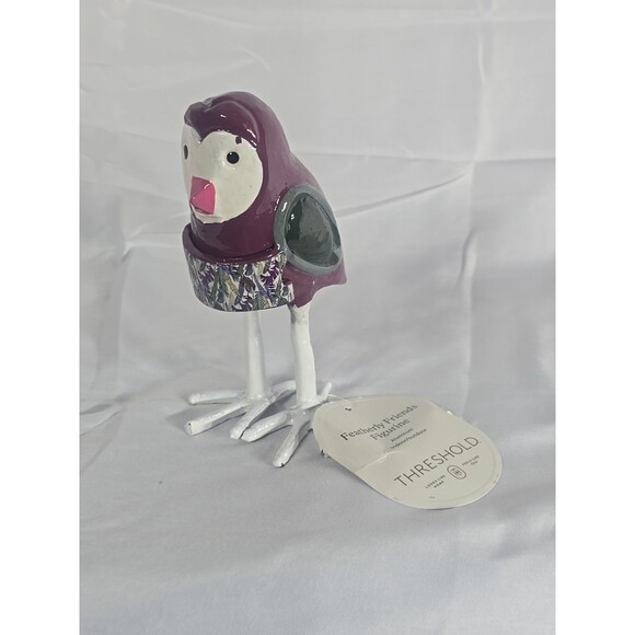 Threshold Featherly Friends Indoor Outdoor Aluminum Bird Figure - Picture 1 of 5